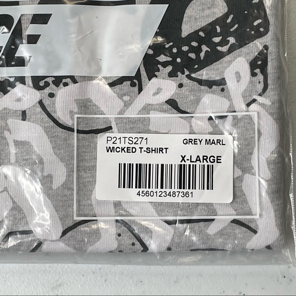 Palace Skateboards London Wicked Gray Graphic Tee Shirt Mens XL Size - Picture 5 of 5